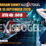 Prediksi Virdsam Sydney 15 September 2020 Prediksi Virdsam Sydney 15 September 2020