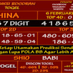 Prediksi Virdsam China 6 Februari 2021 Prediksi Virdsam China 6 Februari 2021
